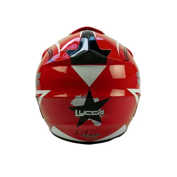 Go-karts Quads & Bikes Kids Motorcross Helmet - Lucca Red