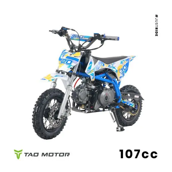 Go-karts Quads & Bikes Tao Motors 107cc DB20 Dirt Bike (Kids 5-9) Blue