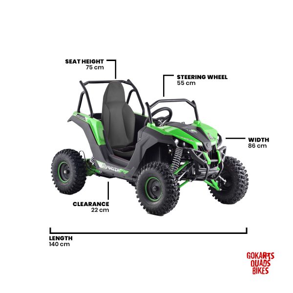electric offroad buggy dimensions