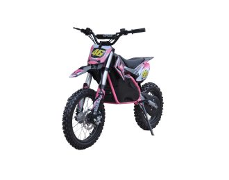 1200w 48v Midi-Pulse Electric Kids Off-road Dirt Bike – Pink