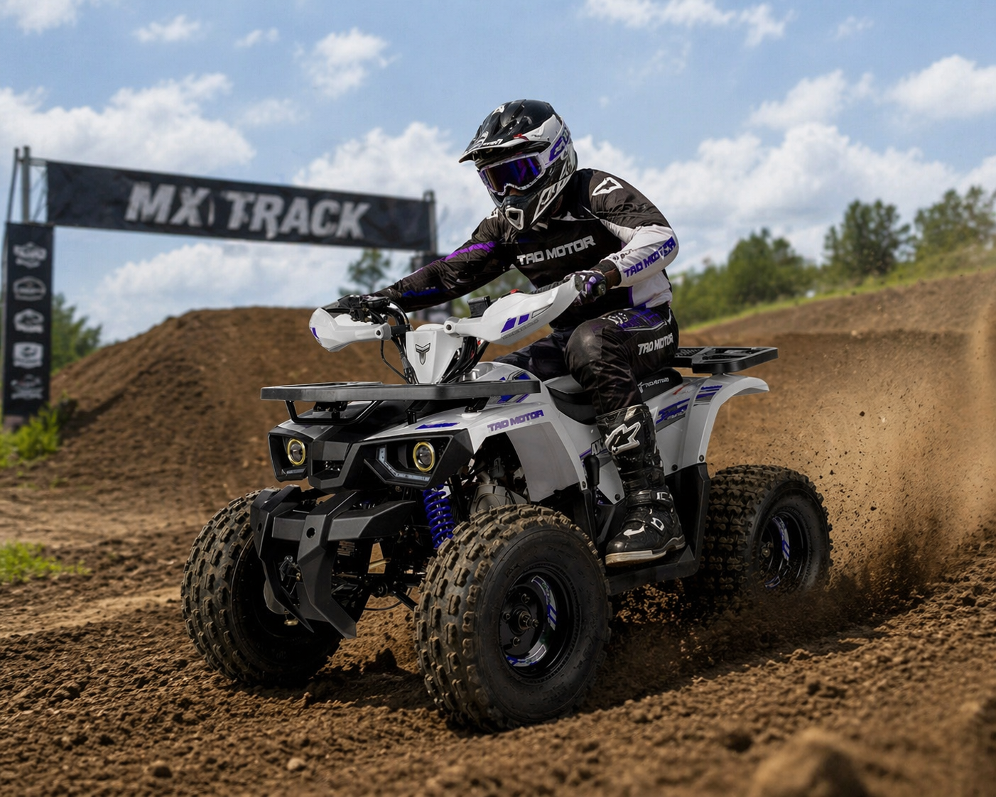 Tao Motors 125cc Hunter II Off-Road Quad Bike - Image 2