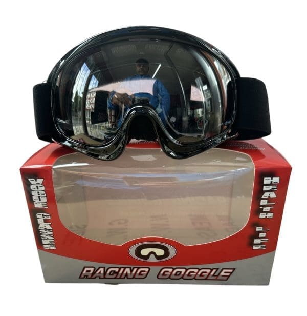 Go-karts Quads & Bikes Black Goggles