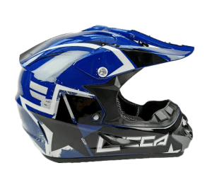 Go-karts Quads & Bikes Kids Motorcross Helmet Lucca - Blue