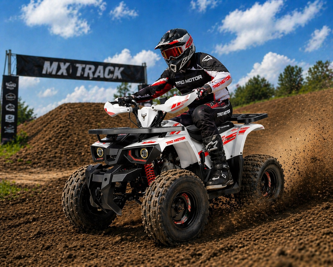 Tao Motors 125cc Hunter II Off-Road Quad Bike - Image 3