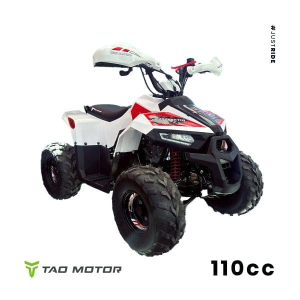 Go-karts Quads & Bikes Tao Motors 110cc Mudhawk Offroad Quad red