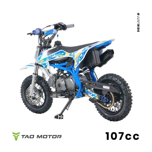 Go-karts Quads & Bikes Tao Motors 107cc DB20 Dirt Bike (Kids 5-9) Blue