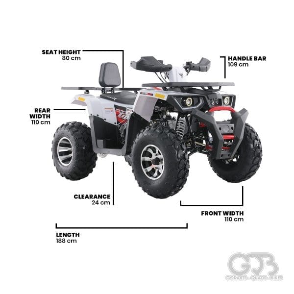 Go-karts Quads & Bikes Tao Motors Braves Quad Bike Specifications