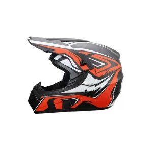 Kids MX Motorcross Helmet – Red